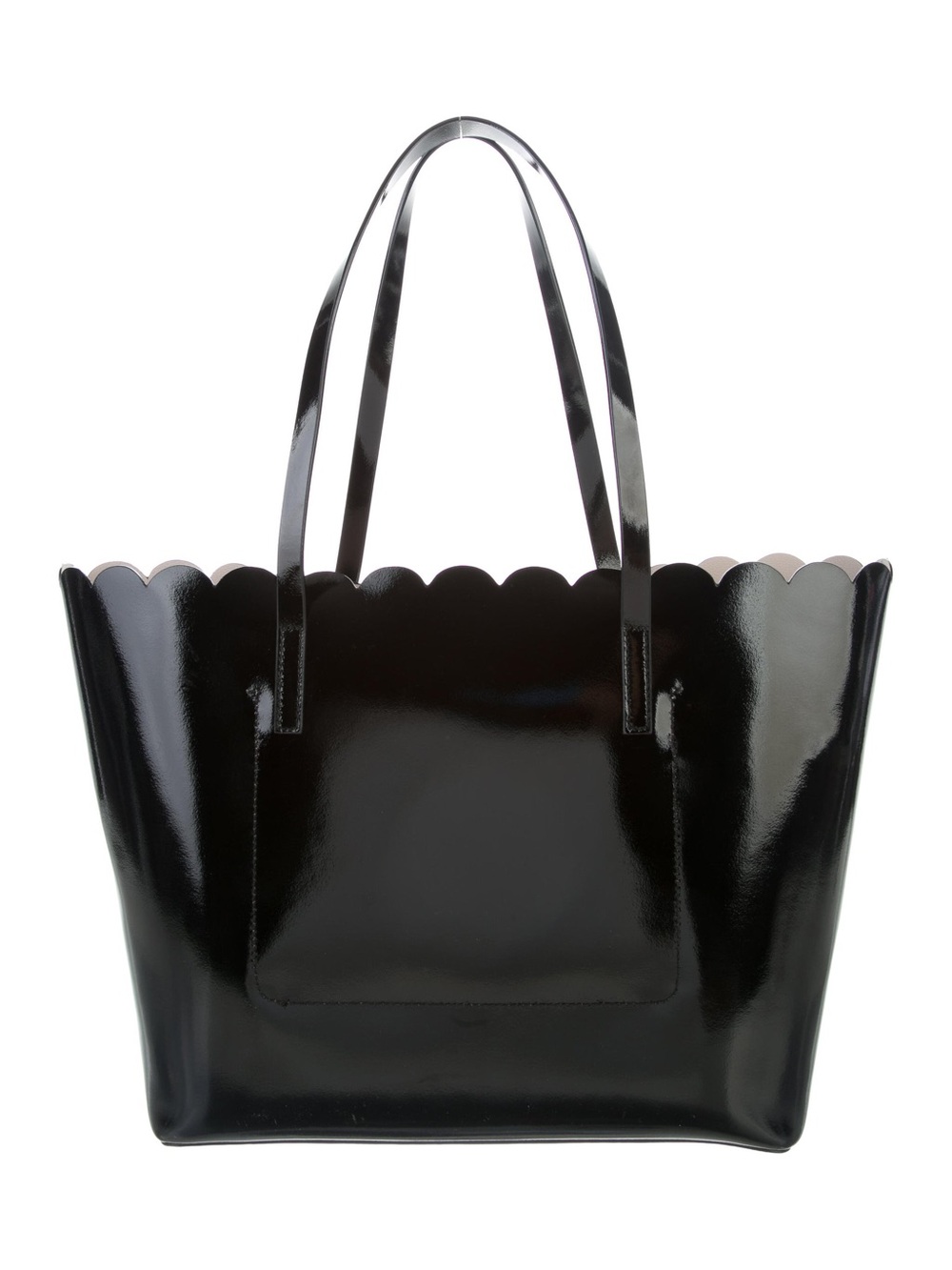 Kate Spade Lilly Avenue Carrigan Tote (Black Scalloped Patent) - Picture 3 of 6